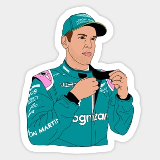 Sebastian Vettel- Aston Martin Sticker